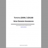 JZX100 Owners Handbook